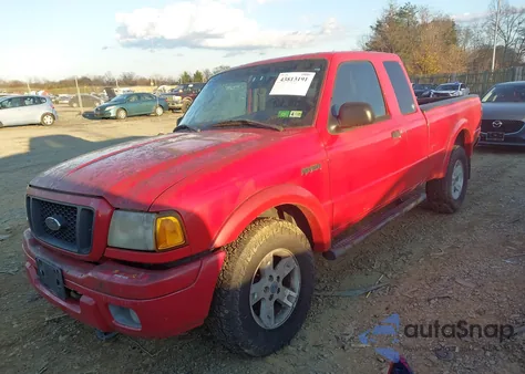 2004 Ford Ranger Edge/Tremor/Xlt from USA, damaged, VIN 1FTZR45E64TA07998